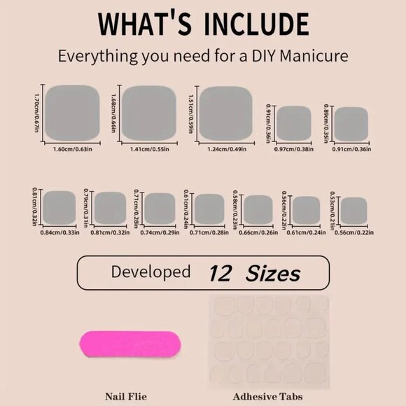 Nails French Manicure Fake Press On 24 Toenails Rhinestone Jewels Trendy Glam - Picture 4 of 5